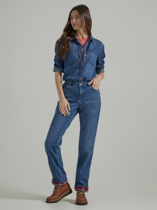 Women’s Relaxed Fit Fleece Lined Jean