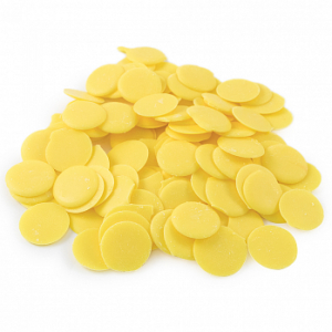 Глазурь шоколадная дропсы желтые 