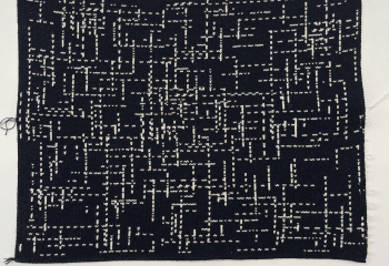 Прямая вязаная юбка