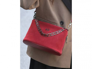 Сумка женская Lanotti YN232 Z/бордовый