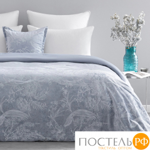 ESTIA ПРИМАВЕРА сер.-голуб. Покрывало 240х260, 1 пр., 100% полиэстер