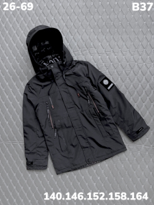 Куртка B37 чёрный