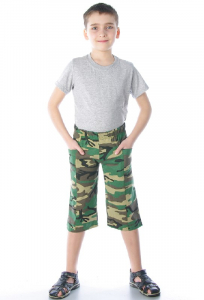 Шорты КМФ детские (зеленый)