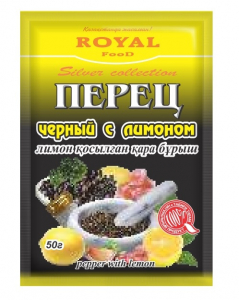 Перец черный с лимоном Silver Collection  50гр.1/100