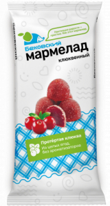 Клюквенный мармелад 260 грамм