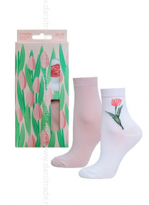 Носки женские 14с1100/2 660 Брестские Classic Conte [6 шт] Дроп х/б