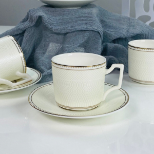 244-052 Кофейный набор 12пр. 130мл в под.уп.(х12)Фарфор