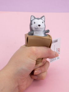 Мялка - антистресс «Magic animal box», husky