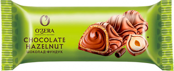 «O'Zera», батончик Chocolate Hazelnut, 23г (упаковка 24шт.)