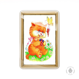 Котик с бабочкой (140 гр)