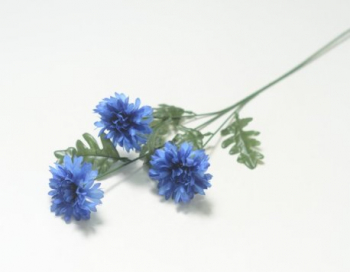 Искусственные цветы, Ветка василек 3 головы(1010237)