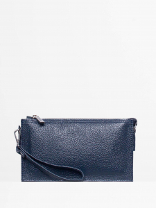 Мужская кожаная сумка Richet 2896LN 846 Синий