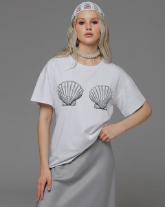 Футболка с бусинами FSB001