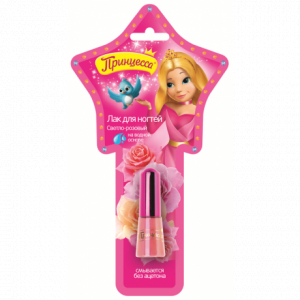 Принцесса лак д/ногтей светло-розов