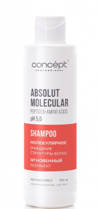 Шампунь CONCEPT бессульф.молекулярное восстановл.с пептидами PEPTIDE FORCE 300мл