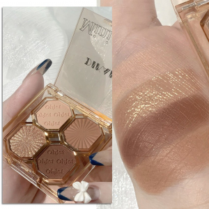 Палетка теней 4 цвета Dikalu Mini Objet, номер 03