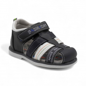 Сандалии 049С серые