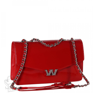 Сумка женская кожаная 945TH red Polina&Eiterou/30  в Новосибирске