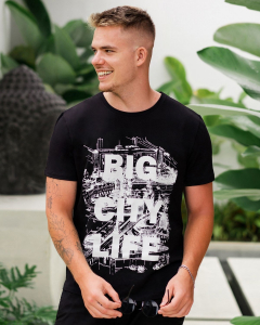 Футболка мужская из хлопка FM009