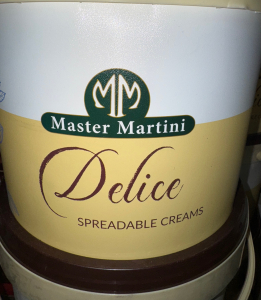 Шоколадная паста мастер мартини Со вкусом фундука 1 кг