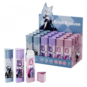Клей-карандаш 13 г ErichKrause Prism Manga PVP, треугольный, микс
