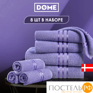 ГАРМОНИКА сирен К-т Полотенец 30х50-4/50х80-2/70х130-2, 8 пр., 100% хл, 440 гр/м2