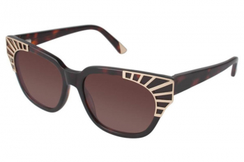 women's 55mm tortoise sunglasses