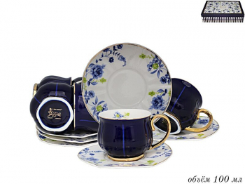 133-167 Кофейный набор 12пр. 100 мл, в под.уп.(х12)