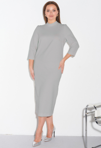 Платье Lady Line 561 серый