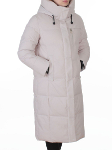 8321 LT. BEIGE Пальто зимнее женское (200 гр. холлофайбер)