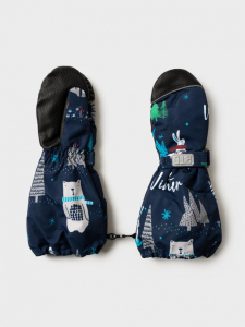 Варежки-краги зимние для мальчика