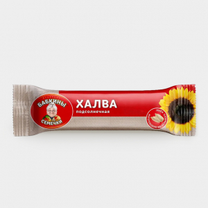 «Бабкины семечки», халва подсолнечная, 36 г (упаковка 24 шт)