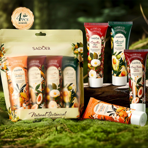 Набор натуральных кремов для рук с экстрактами SADOER