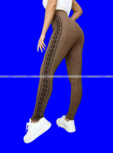 1 ШТ. - OSKO Шерстяные лосины утепленные с начесом из верблюжьей шерсти арт. 850