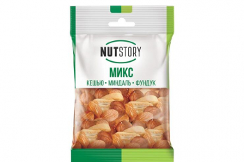 «NutStory», кешью, миндаль, фундук, 34 г