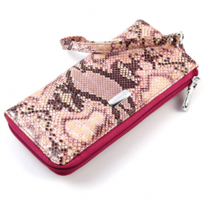 Женский кожаный кошелек на молнии Sergio Valentini СВ 3065-395