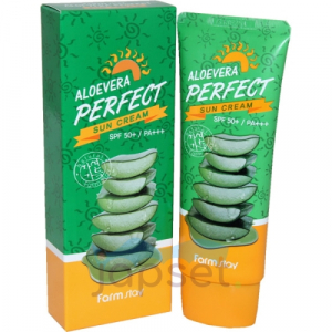 FarmStay Солнцезащитный крем с экстрактом алоэ SPF 50+/PA+++, 70 гр