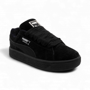 Кроссовки на меху S500-10 черные