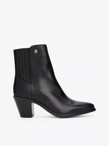 Leather Western Chelsea Boot
