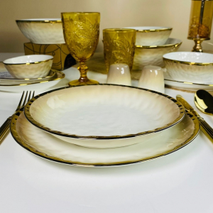 122-125 Набор из 2 глубоких тарелок 22,5х21,5х3,5см TORONTO CREAM в под.уп.(х12)Фарфор