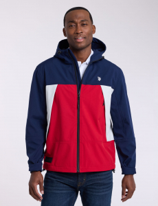 COLORBLOCK SOFTSHELL PARKA JACKET