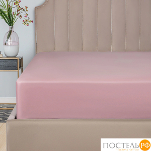 DOME ФАРОСТА роз Простыня 230х250 (см), 1пр., хл/сат