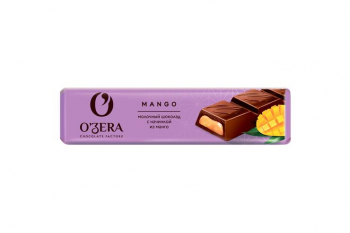 «O'Zera», шоколадный батончик Mango, 50 г (упаковка 20 шт)