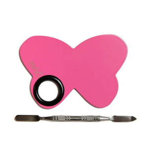 Палитра для смешивания Pro VG - Butterfly + шпатель (металл)