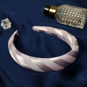 Ободок для волос «Любава», 3 см, сиреневый