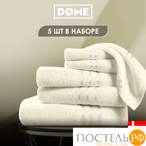 ГАРМОНИКА мол К-т Полотенец 30х50-2/50х80-2/70х130, 5 пр., 100% хл, 440 гр/м2