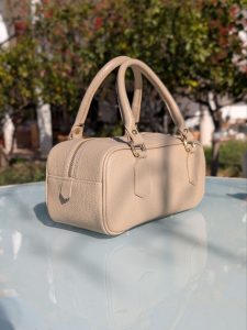 Итальянская сумка AB.Z · Pelle · PC · TAUPE