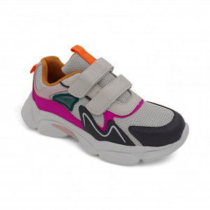 Кроссовки TV777-4-4 серо розовые