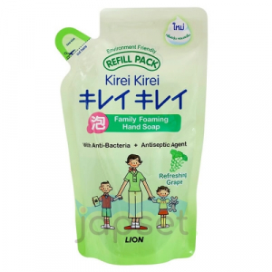 Lion Kirei Kirei Мыло пенка для рук, зелёный виноград, мягкая упаковка, 200 мл