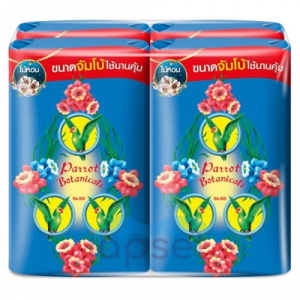 Parrot Botanicals Soap Scented Wood Fragrance Туалетное мыло древесным ароматом, 4 х 70 гр